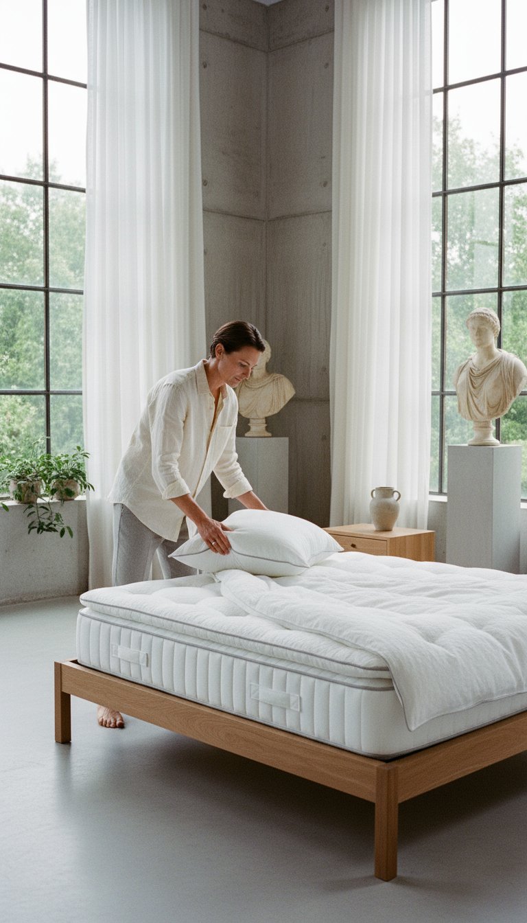 AI product shot of Mattresses