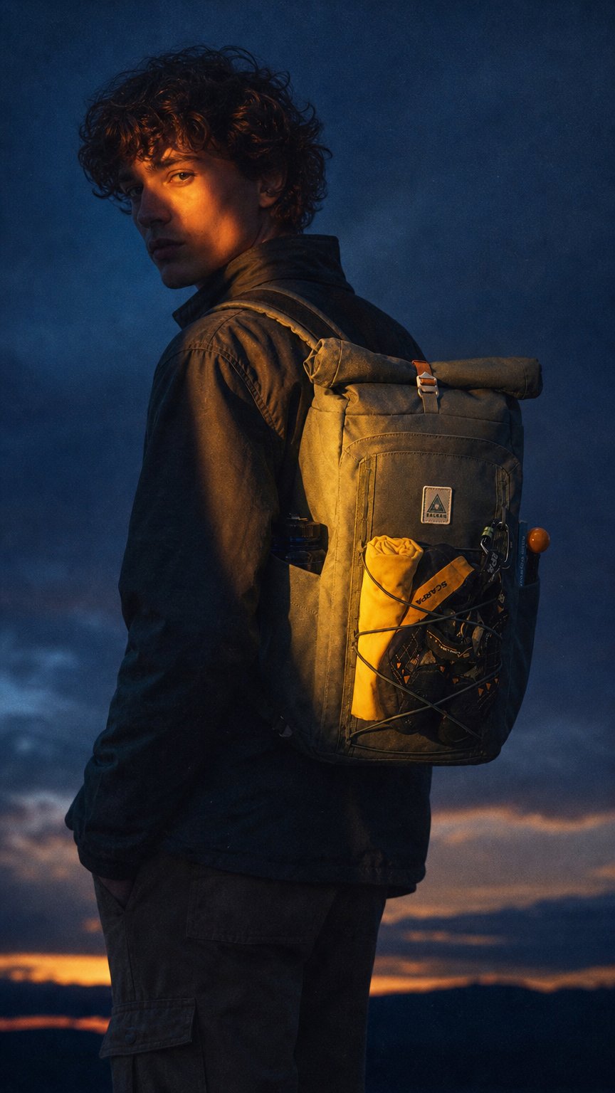 AI product shot of The Shorthaul 27L