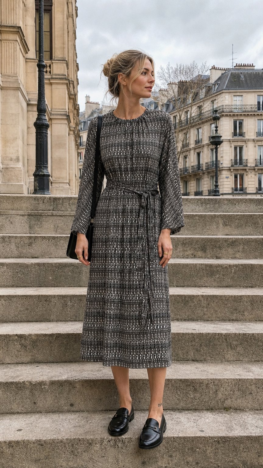 AI product shot of TINDRA DRESS
