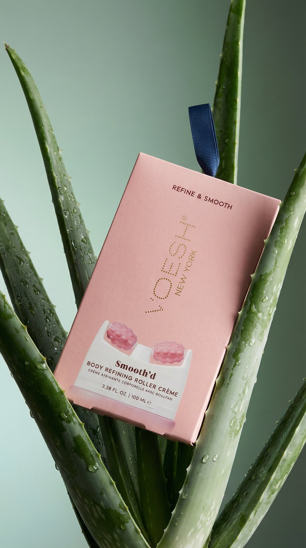 AI product shot of Smooth'd Body Refining Roller Crème