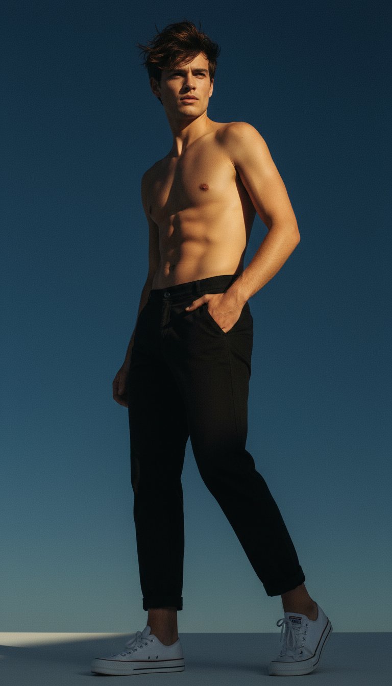 AI product shot of Lara Chino Black