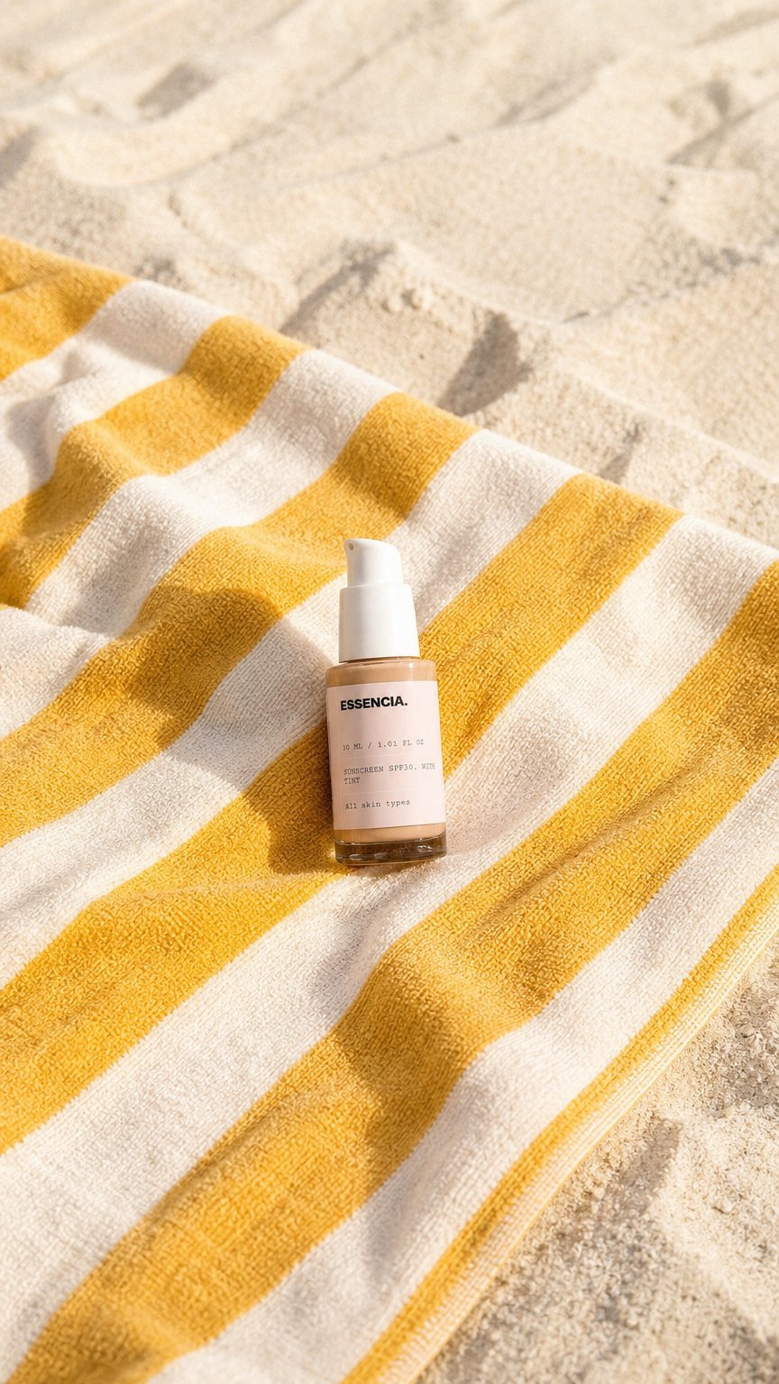 AI product shot of Sunscreen SPF30