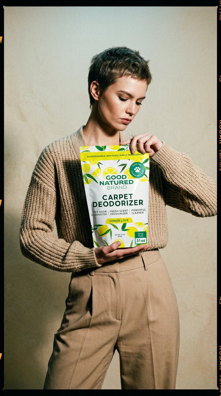 AI product shot of Carpet Deodorizer