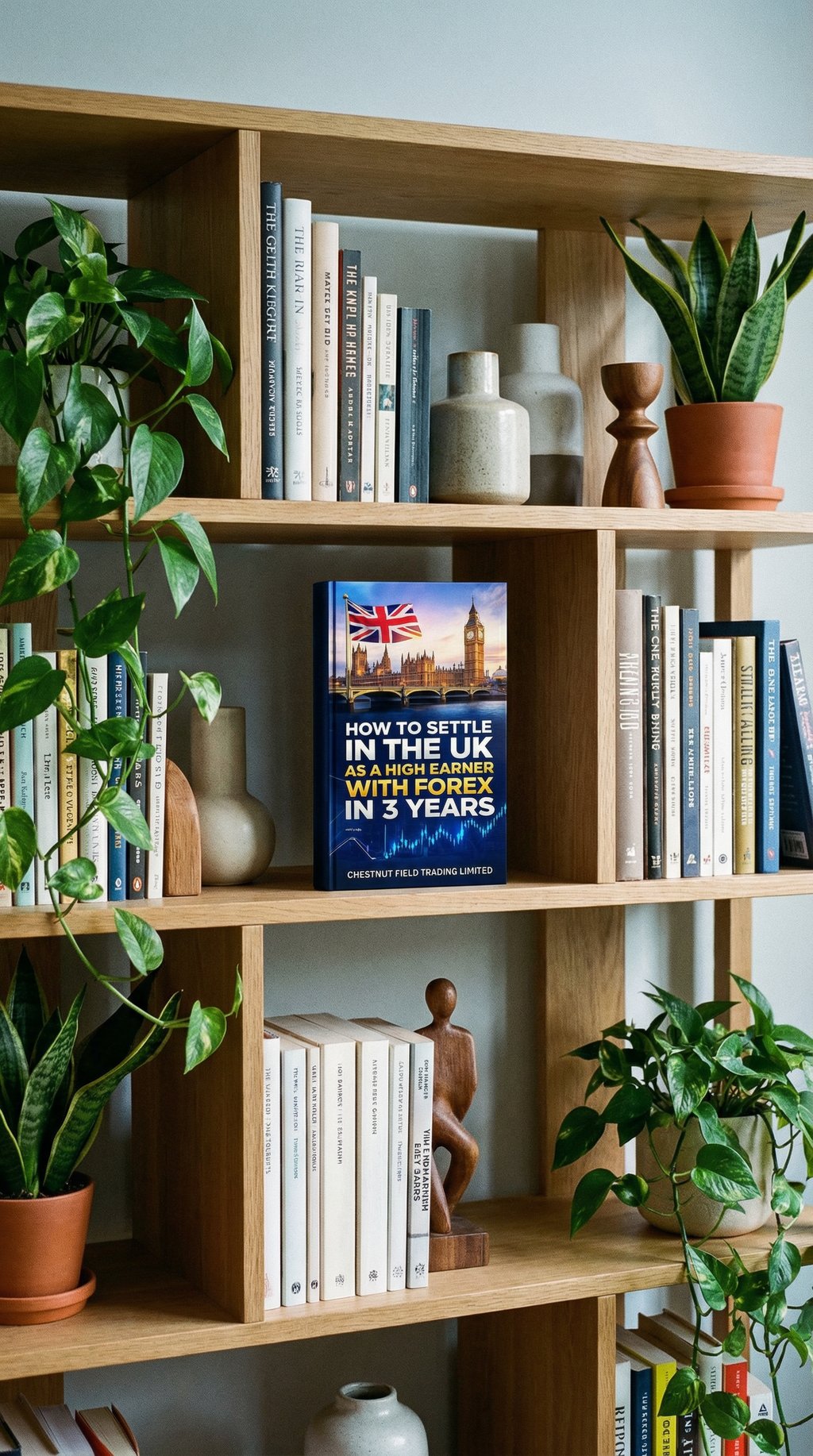AI product shot of Learn Forex & Secure UK Settlement in 3 Years — The Complete High Earner Blueprint