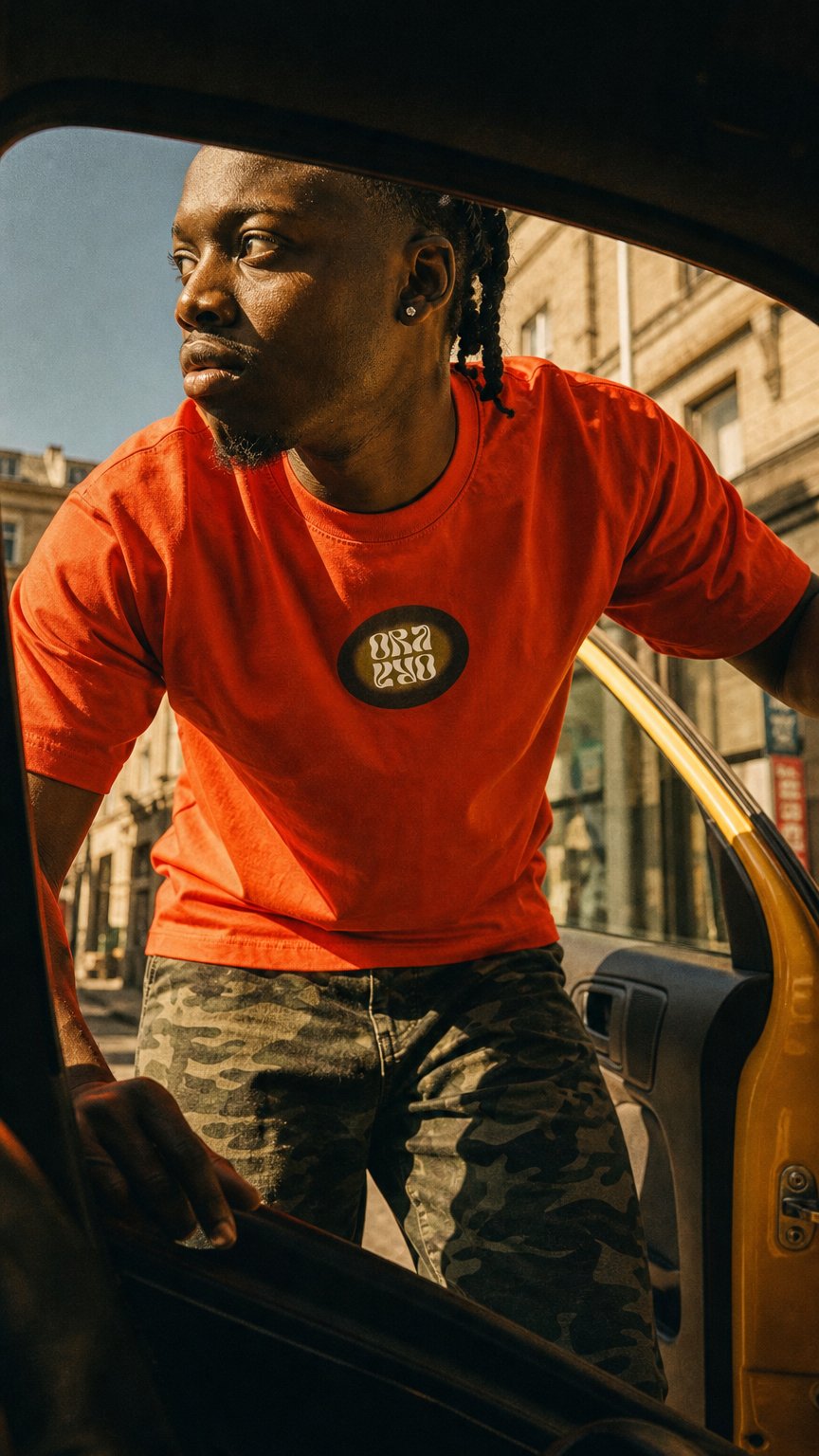 AI product shot of TEE " STRENGTH"