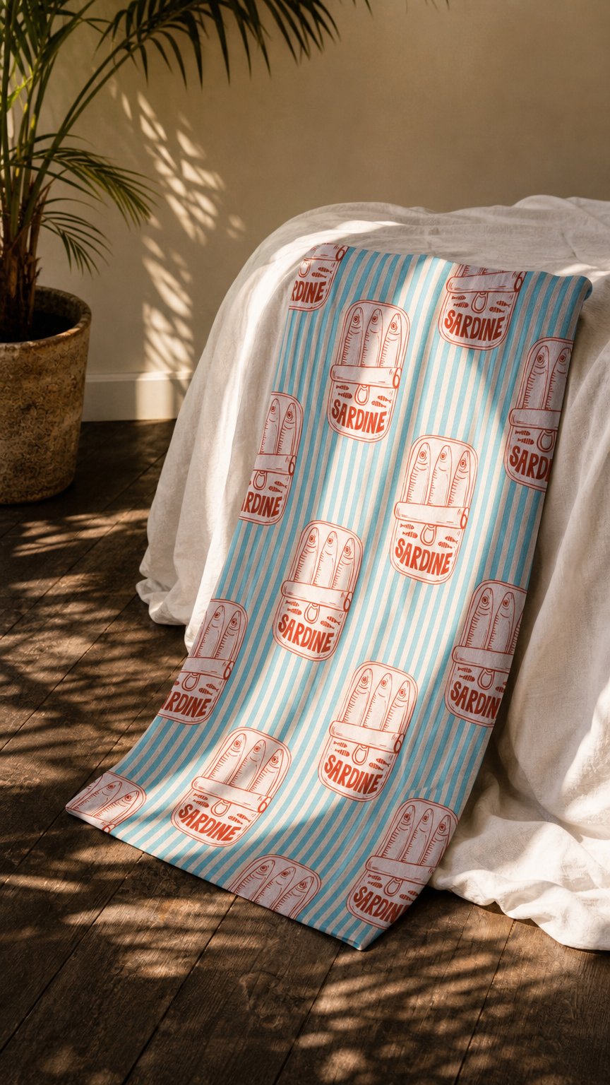 AI product shot of Sardine Society