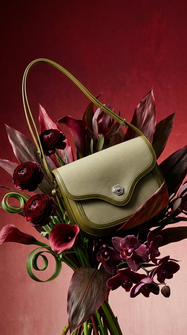 AI product shot of Jane in Canvas Olive