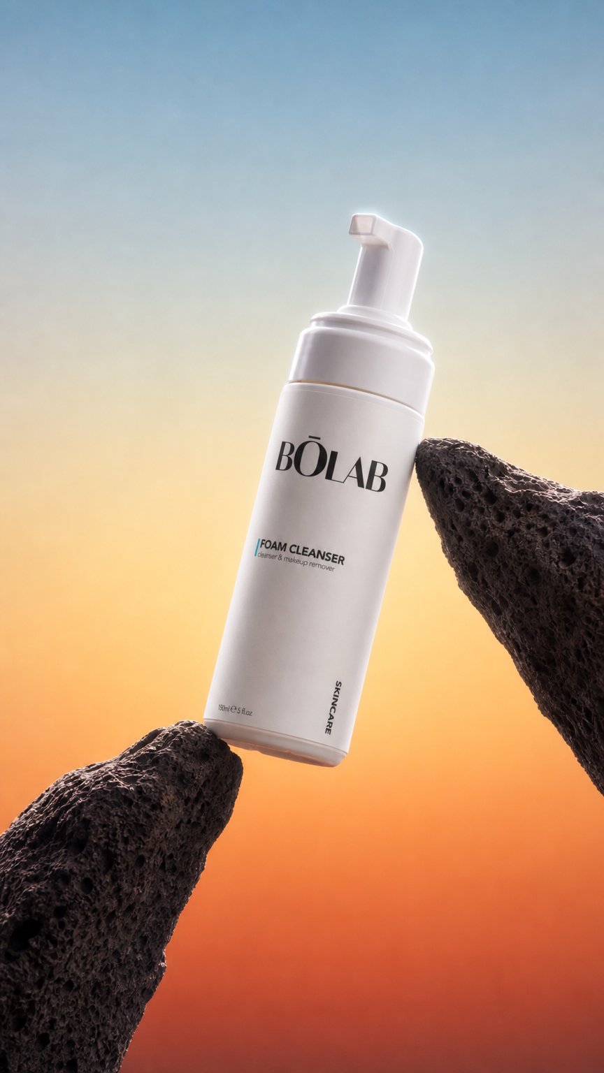 AI product shot of Foam Cleanser
