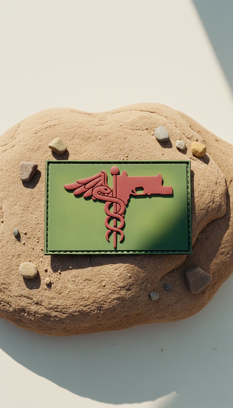 AI product shot of Healer Protector Patch (Green)