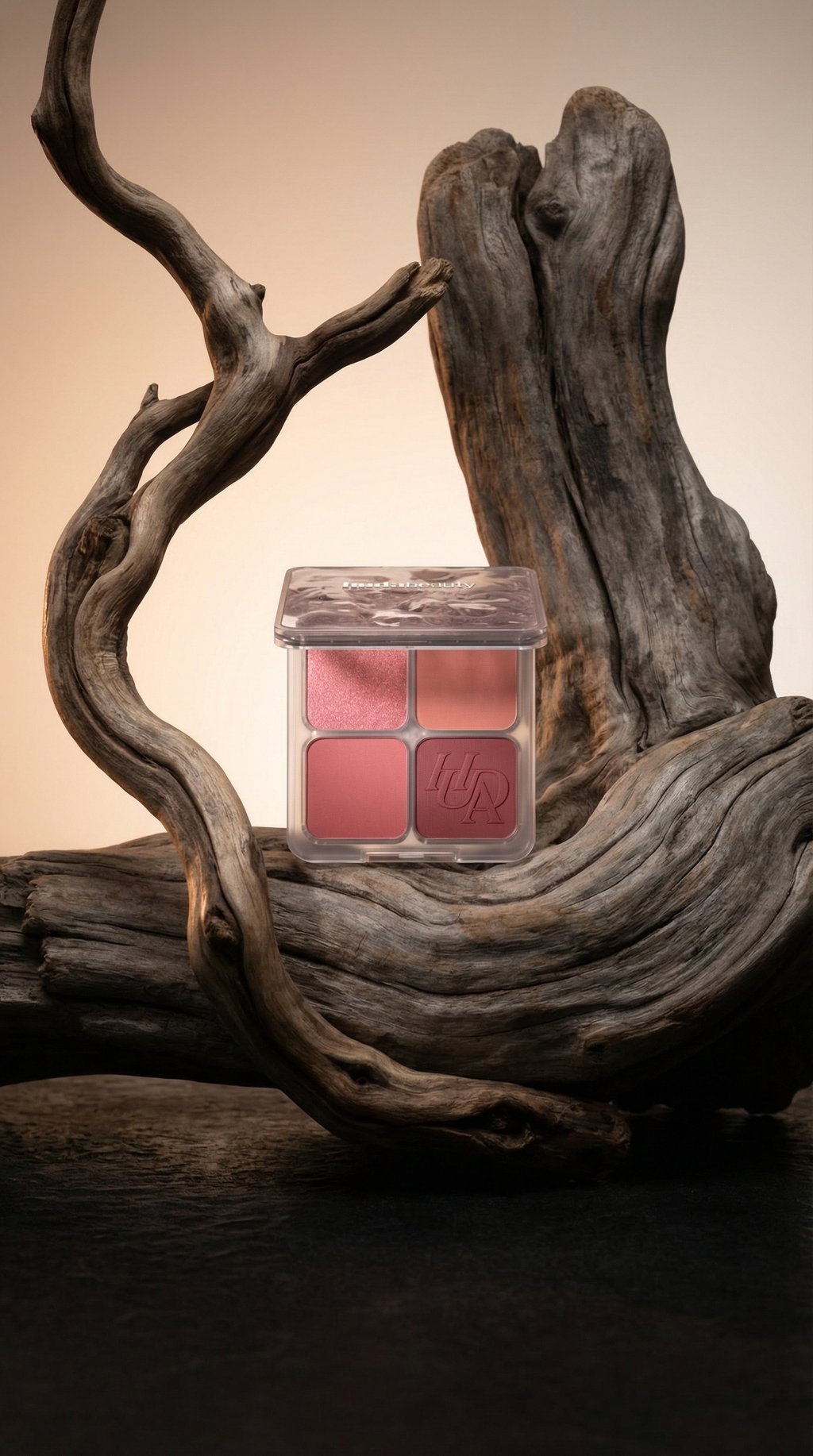 AI product shot of BLUSH FILTER BLURRING BLUSHLIGHTERS PALETTE