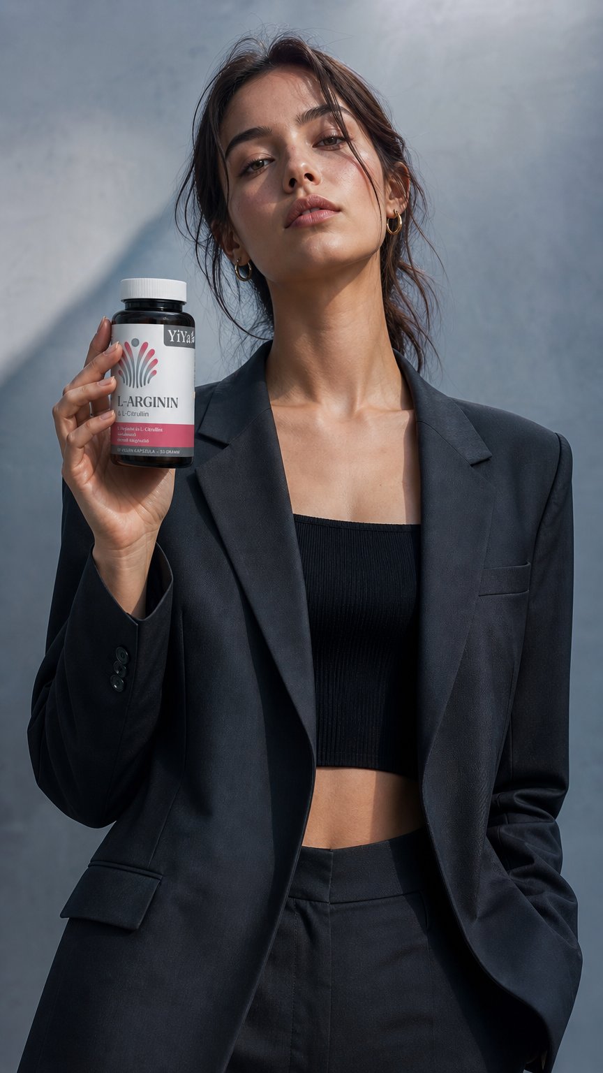 AI product shot of YiYa L-Arginin & L-Citrullin
