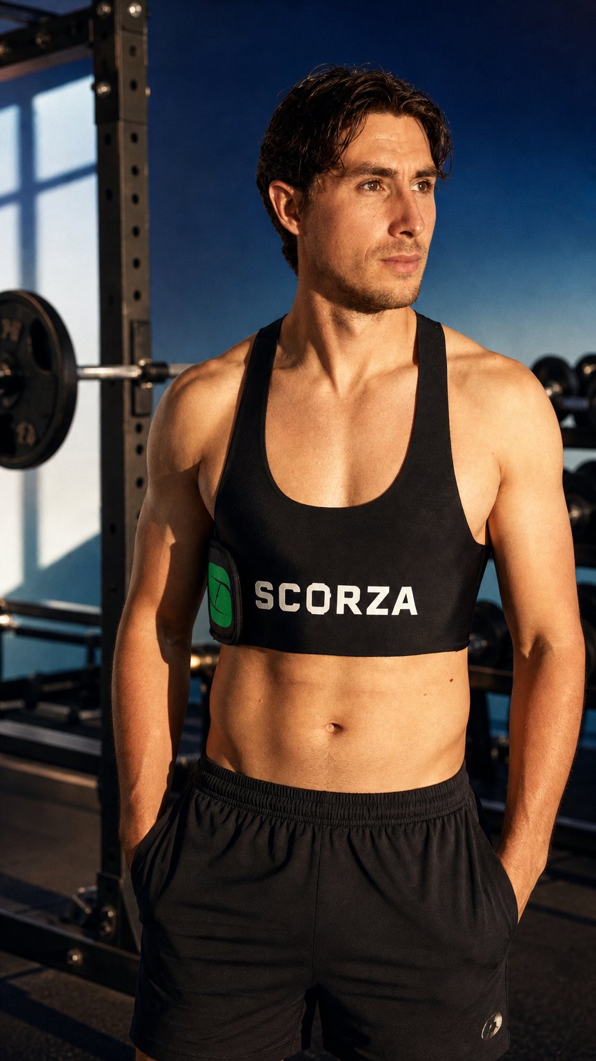 AI product shot of SCORZA MEMBERSHIP (INCLUDES VEST + APP)