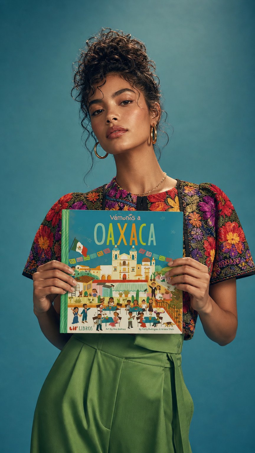 AI product shot of Vámonos: Oaxaca (Bilingual: English/Spanish)