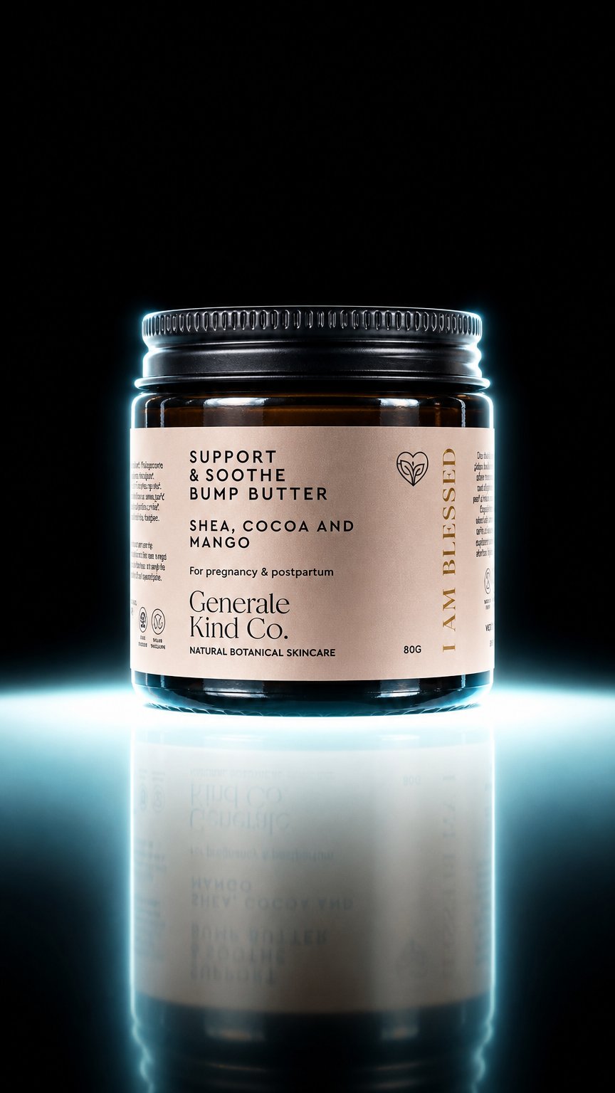 AI product shot of Baby Bump Butter