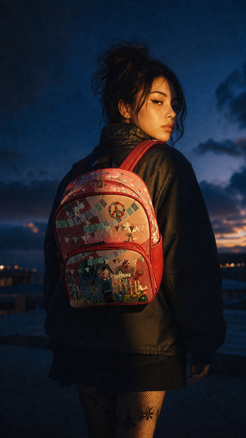 AI product shot of LANY Bag-pack