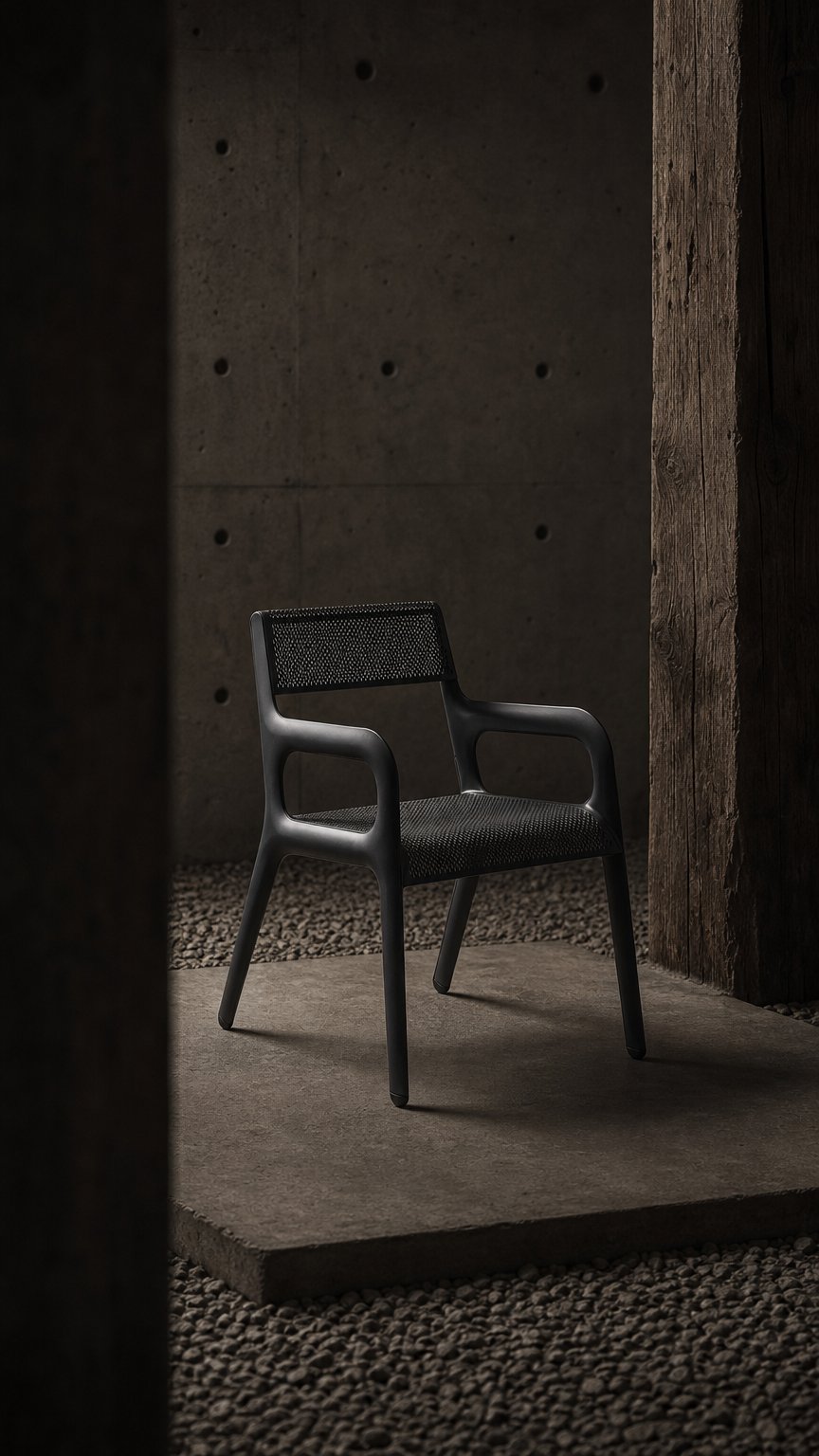 AI product shot of Ultraleggera Armchair