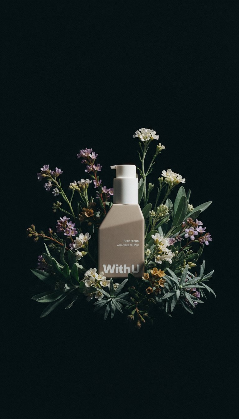 AI product shot of Deep serum 100ml
