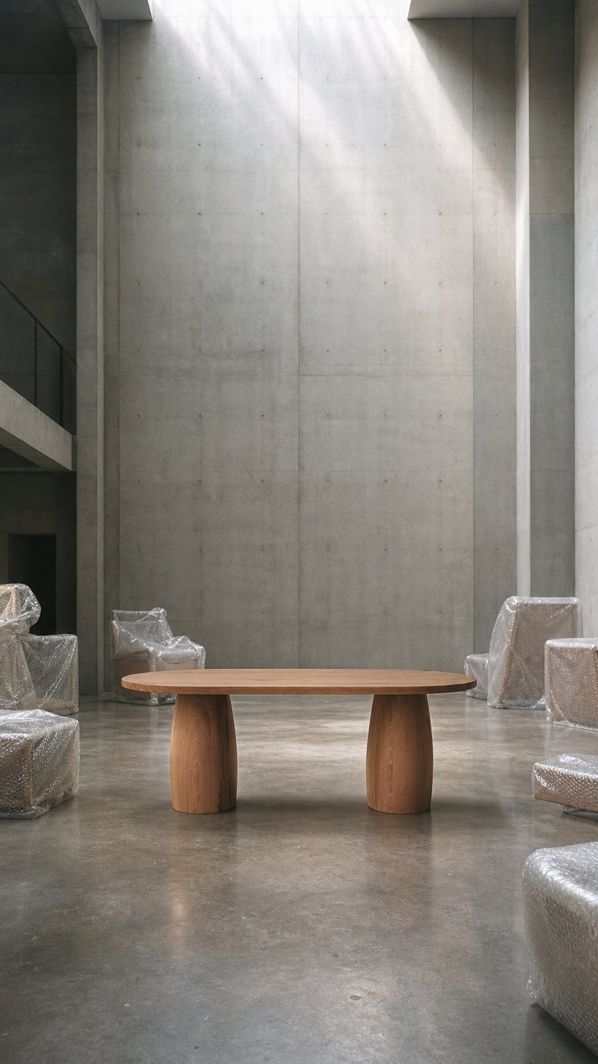 AI product shot of Yume Table