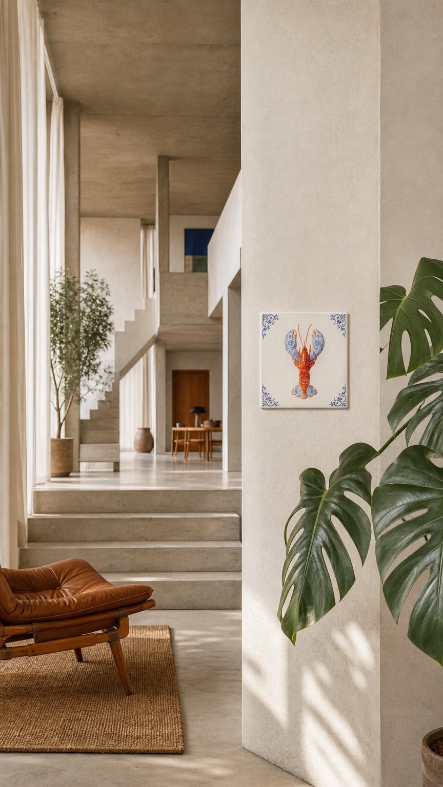 AI product shot of Art Fliese – Lobster