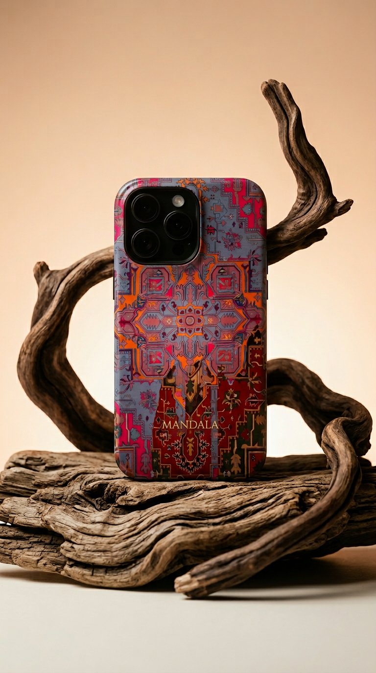AI product shot of Kilim
