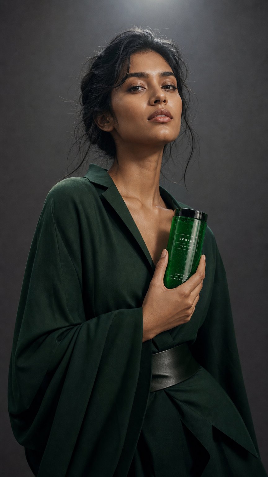 AI product shot of Shower gel - Green tea