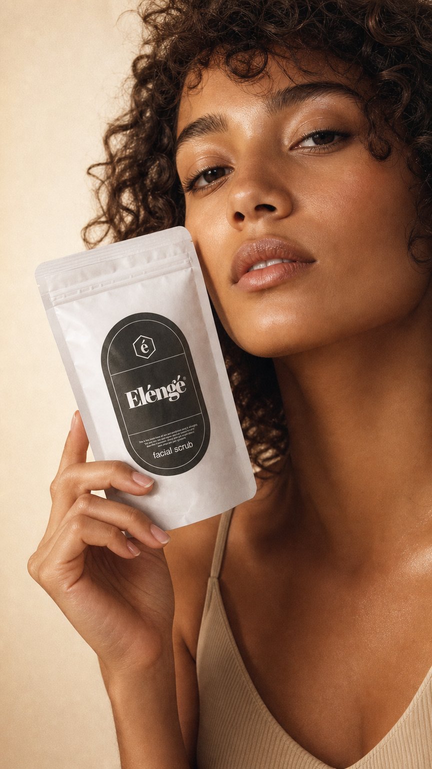 AI product shot of Facial & Body Coffee Scrub 70g