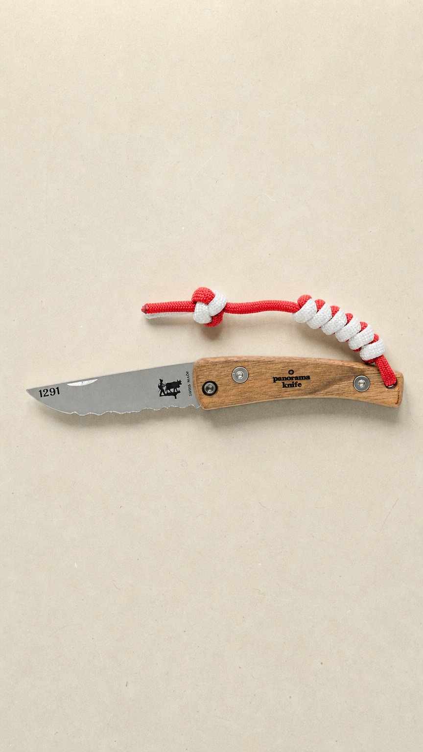 AI product shot of „1291“, Alpaufzug, Klappmesser KISS