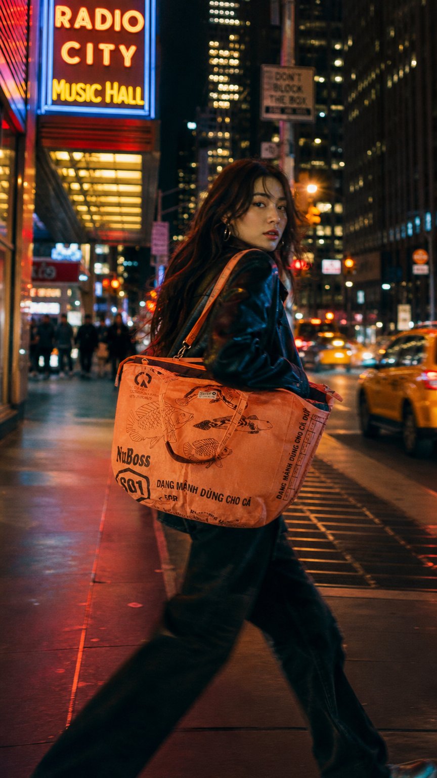 AI product shot of SOULMATE ZIP | Limited edition bag in white