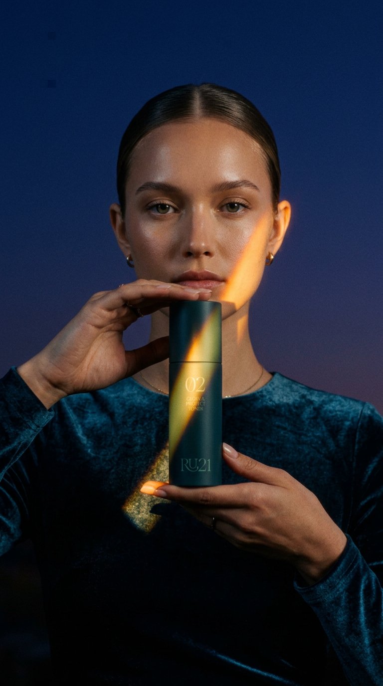 AI product shot of 02 Glow & Protect Toner