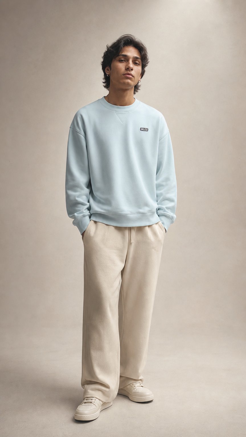AI product shot of Lux Crew