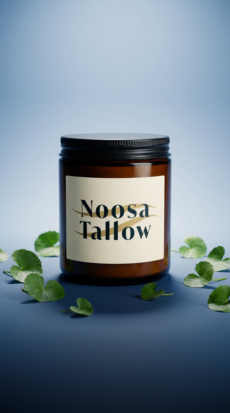 AI product shot of Glow Whipped Tallow Balm