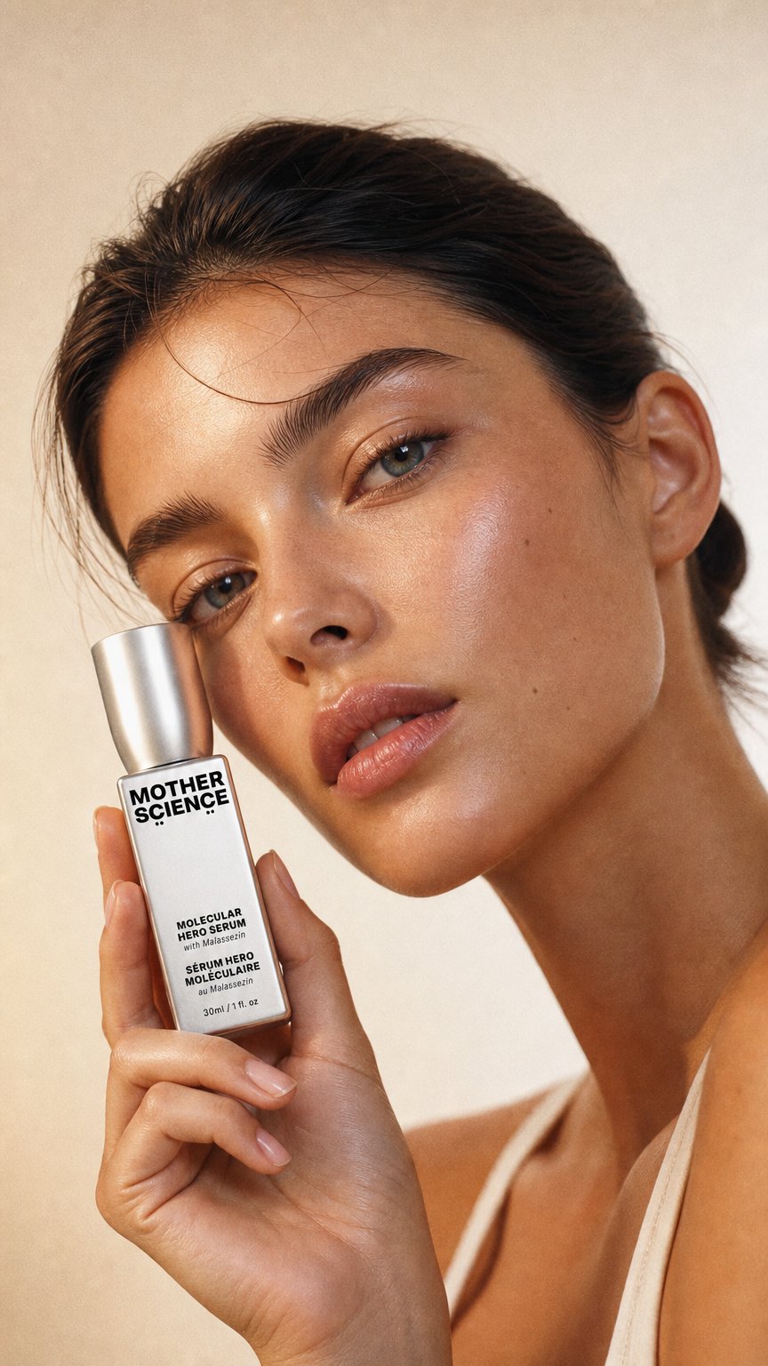 AI product shot of MOLECULAR HERO SERUM