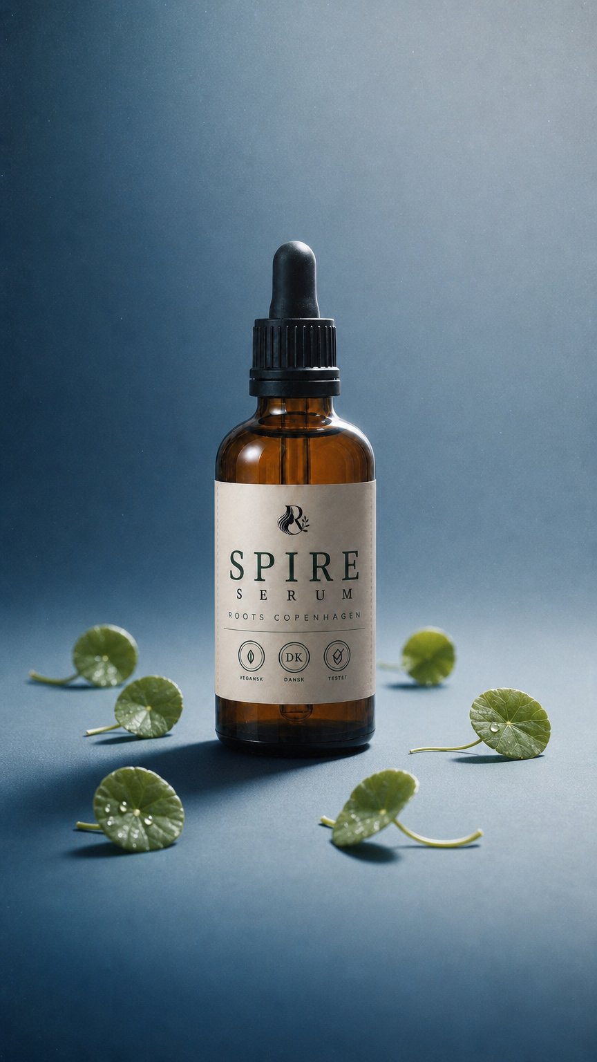 AI product shot of SPIRE Serum
