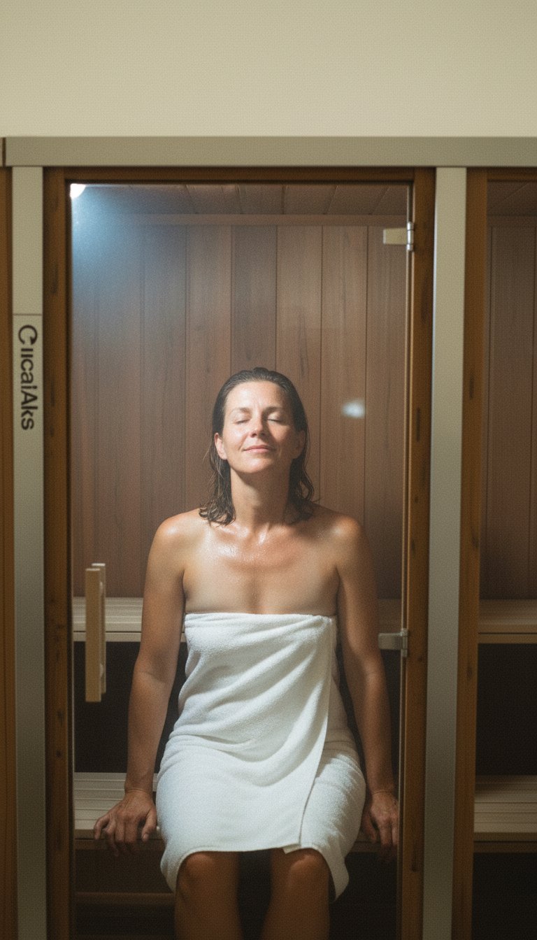 AI product shot of IceSauna