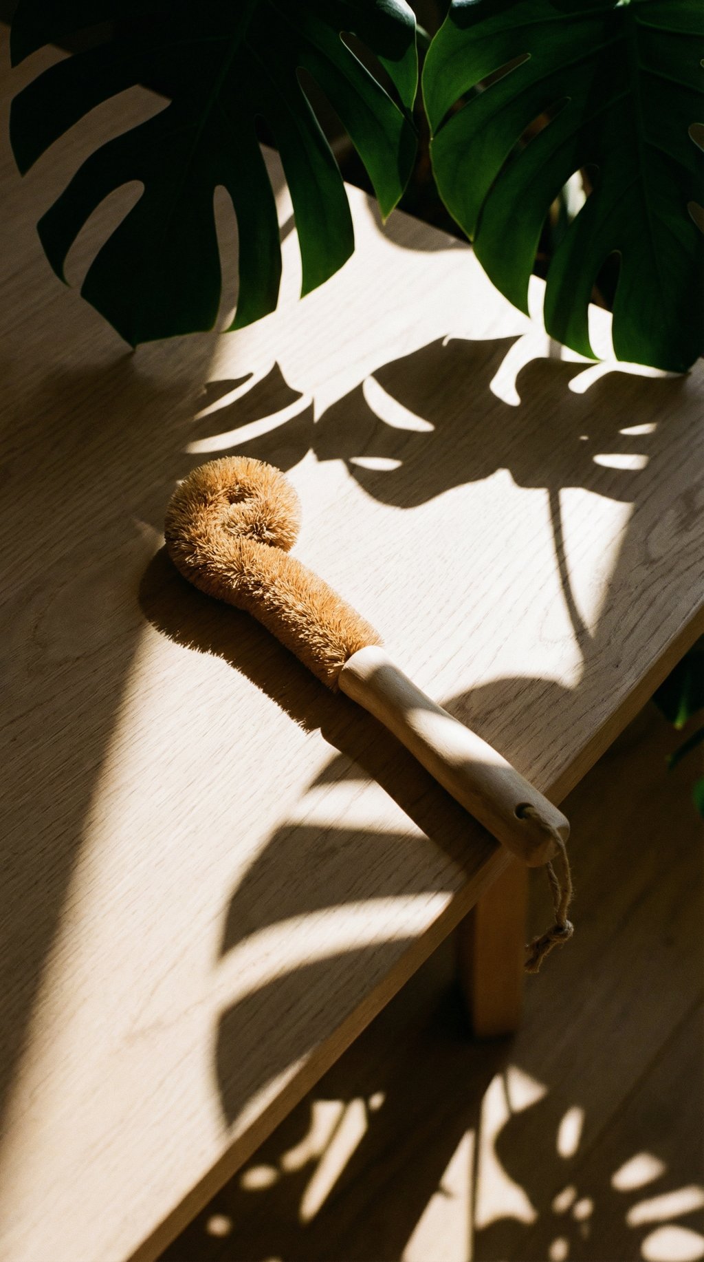 AI product shot of Coconut Bottle Brush