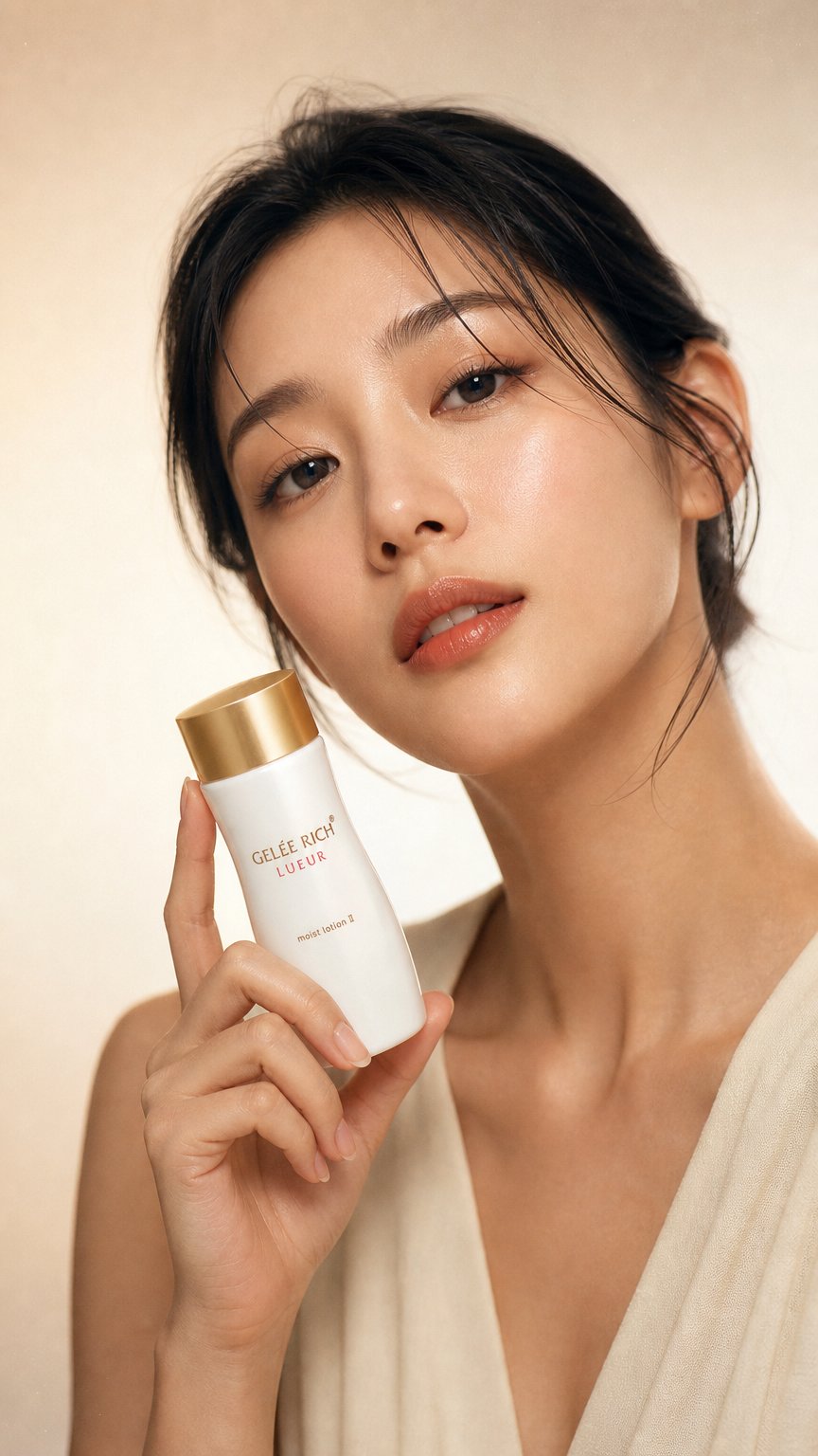 AI product shot of ジュレリッチ リュール モイストローション Ⅱ
