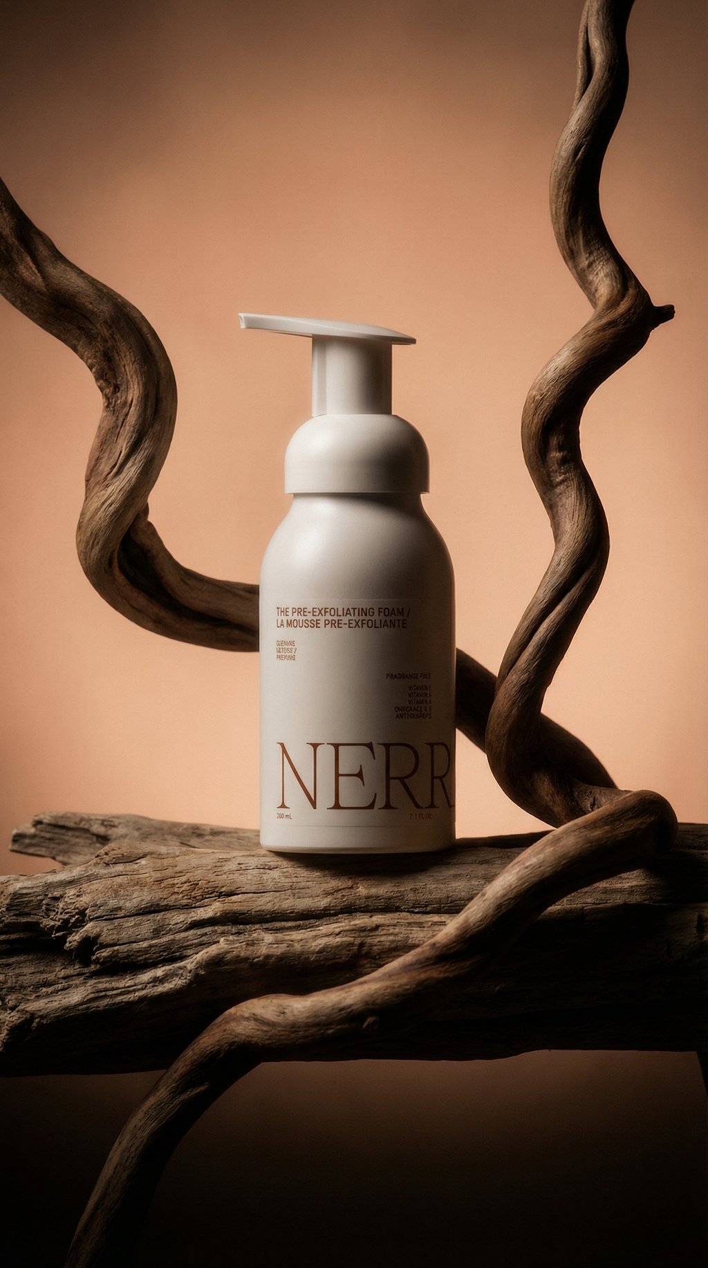 AI product shot of Pre-Exfoliating Foam