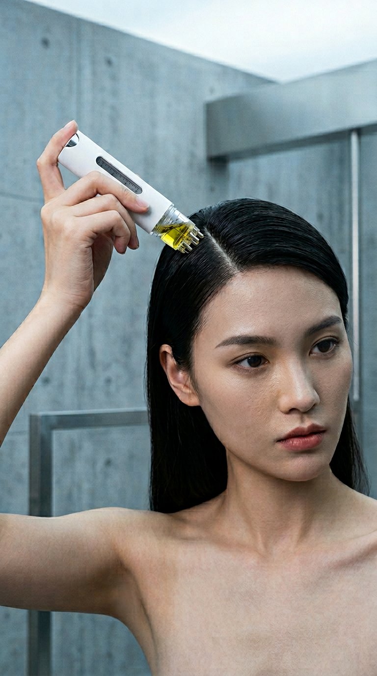 AI product shot of Scalp Applicator