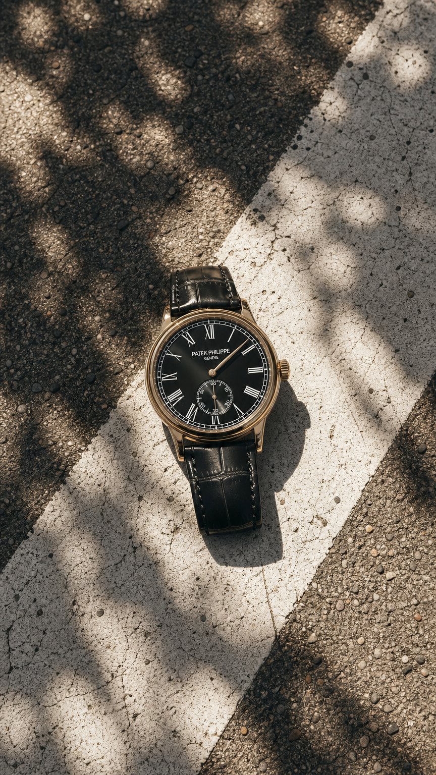 AI product shot of Zegarki kolekcjonerskie Patek Philippe