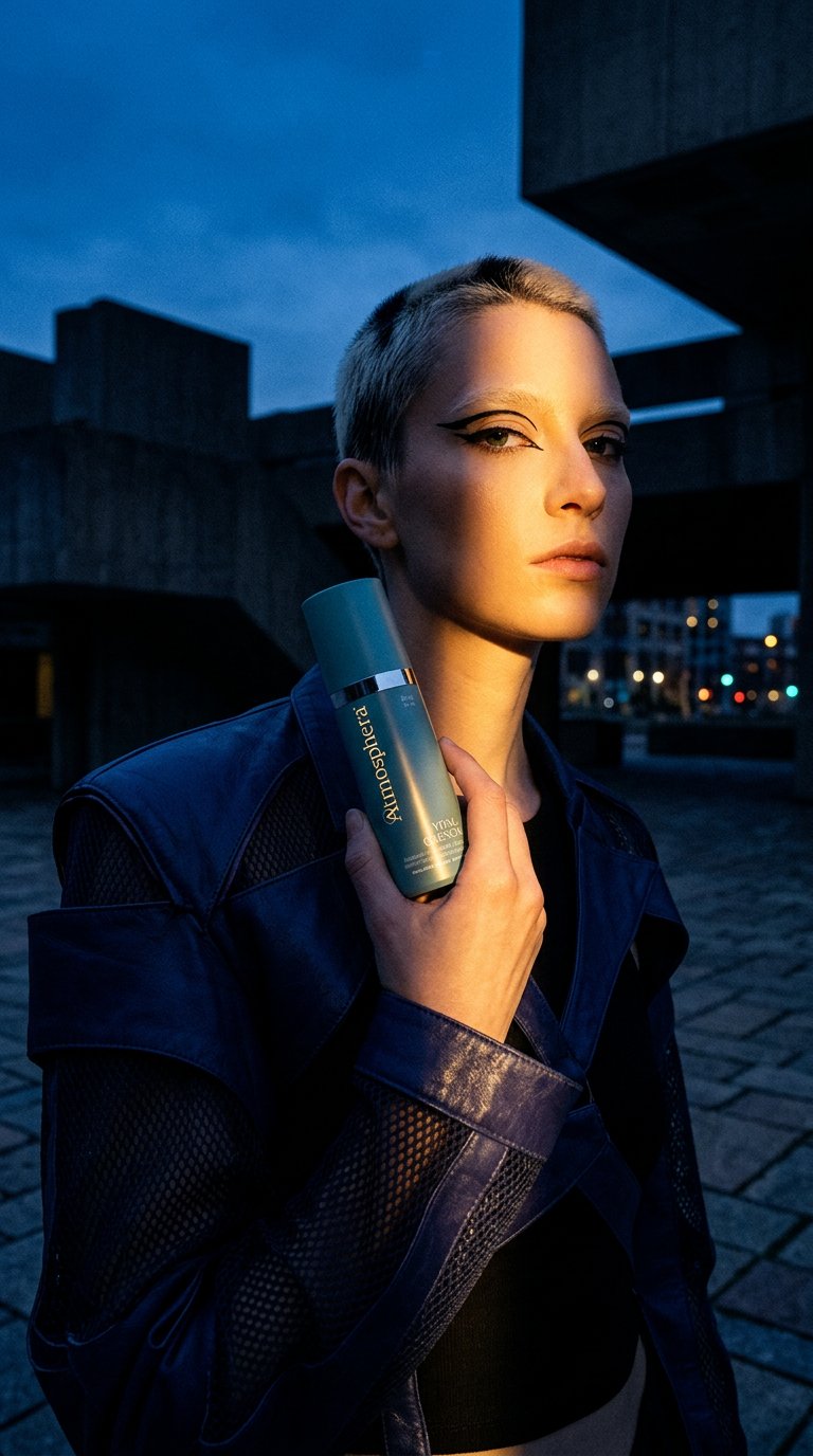 AI product shot of VITAL QUENCH™ - Adaptable Hydration Serum