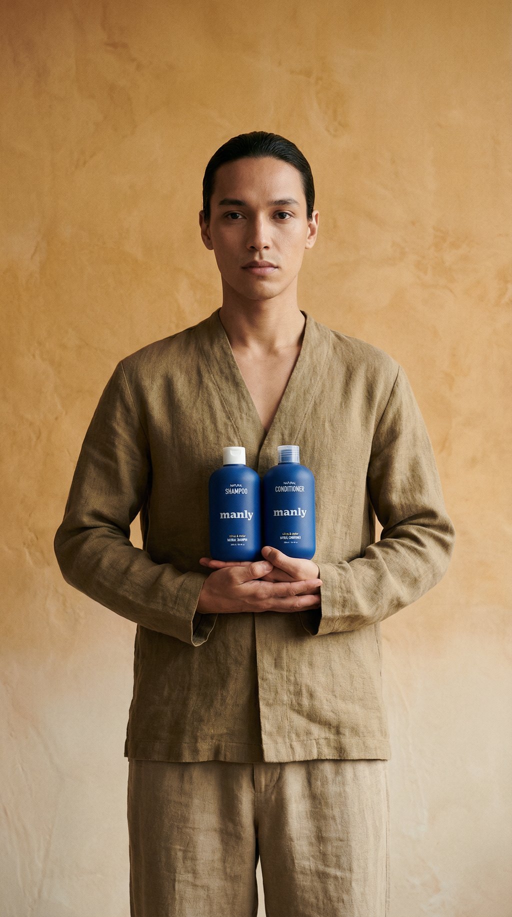 AI product shot of Hair Care Kit