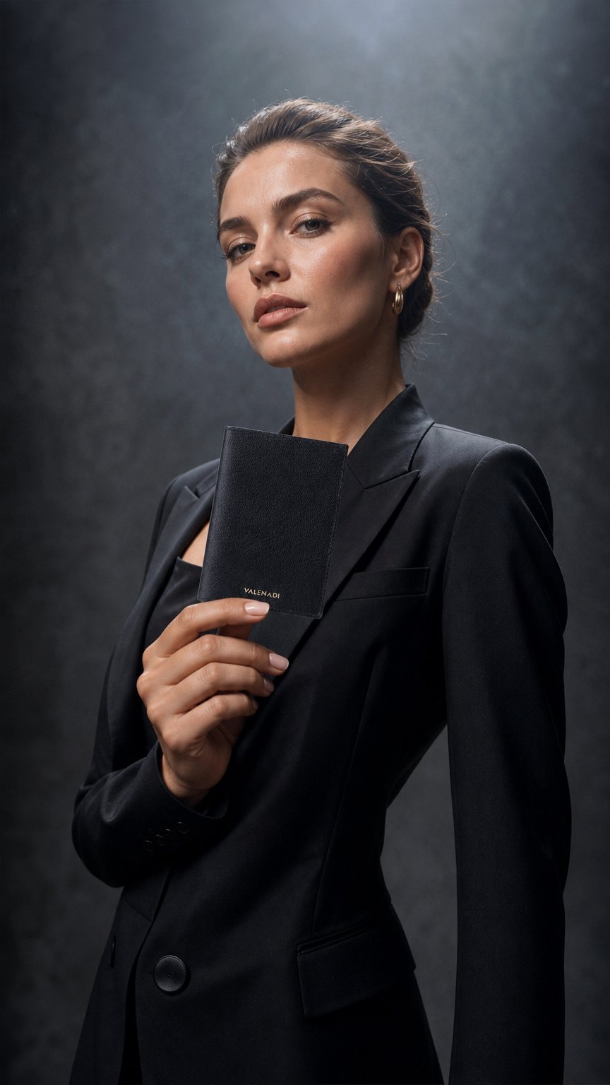 AI product shot of Passport Holder