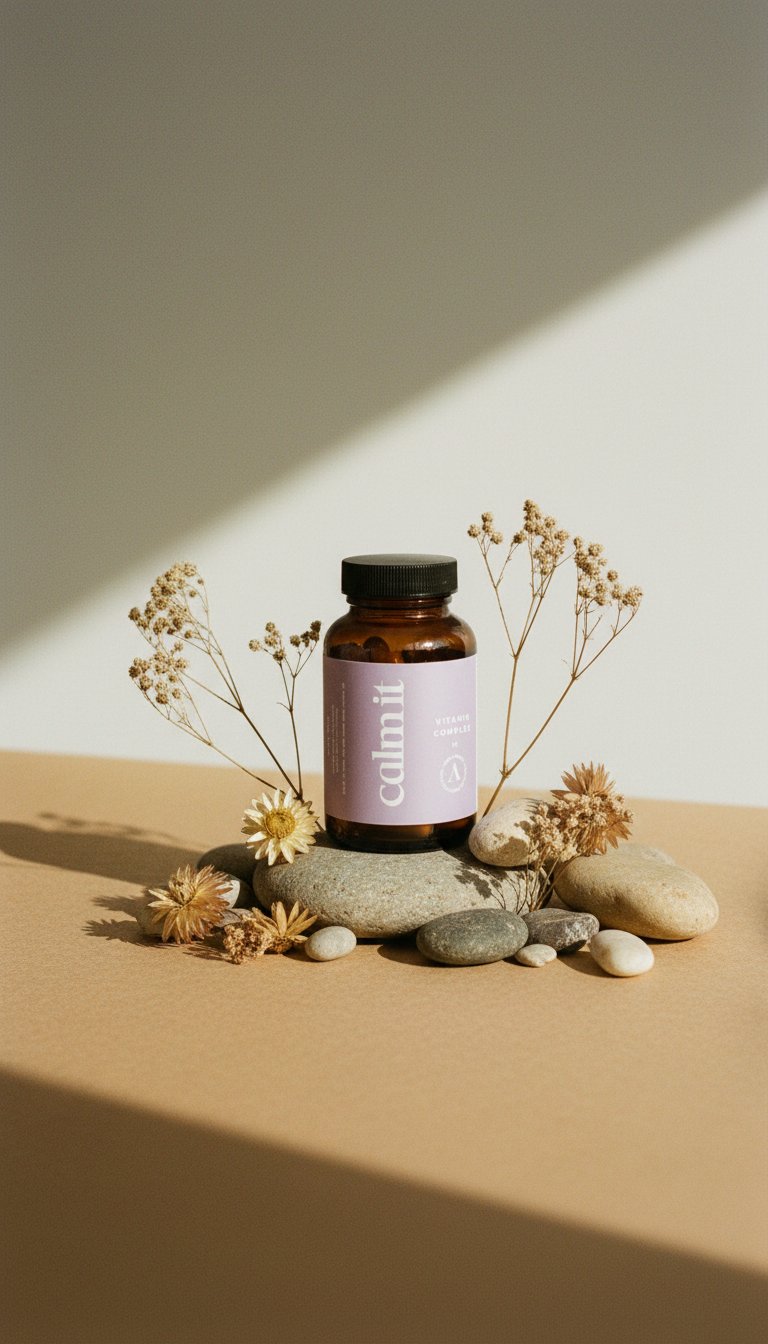 AI product shot of Calm it