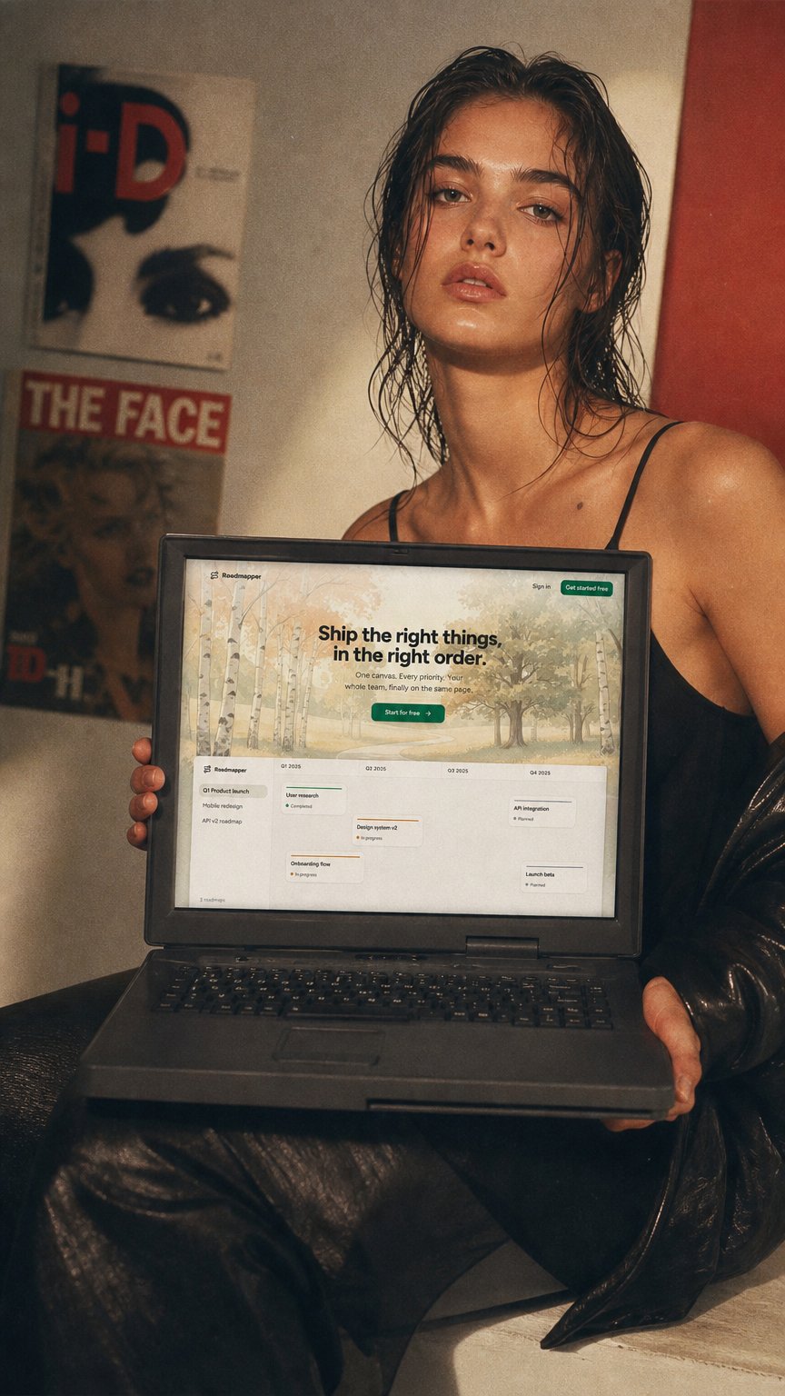 AI product shot of Roadmapper - Product Roadmap Planner Template