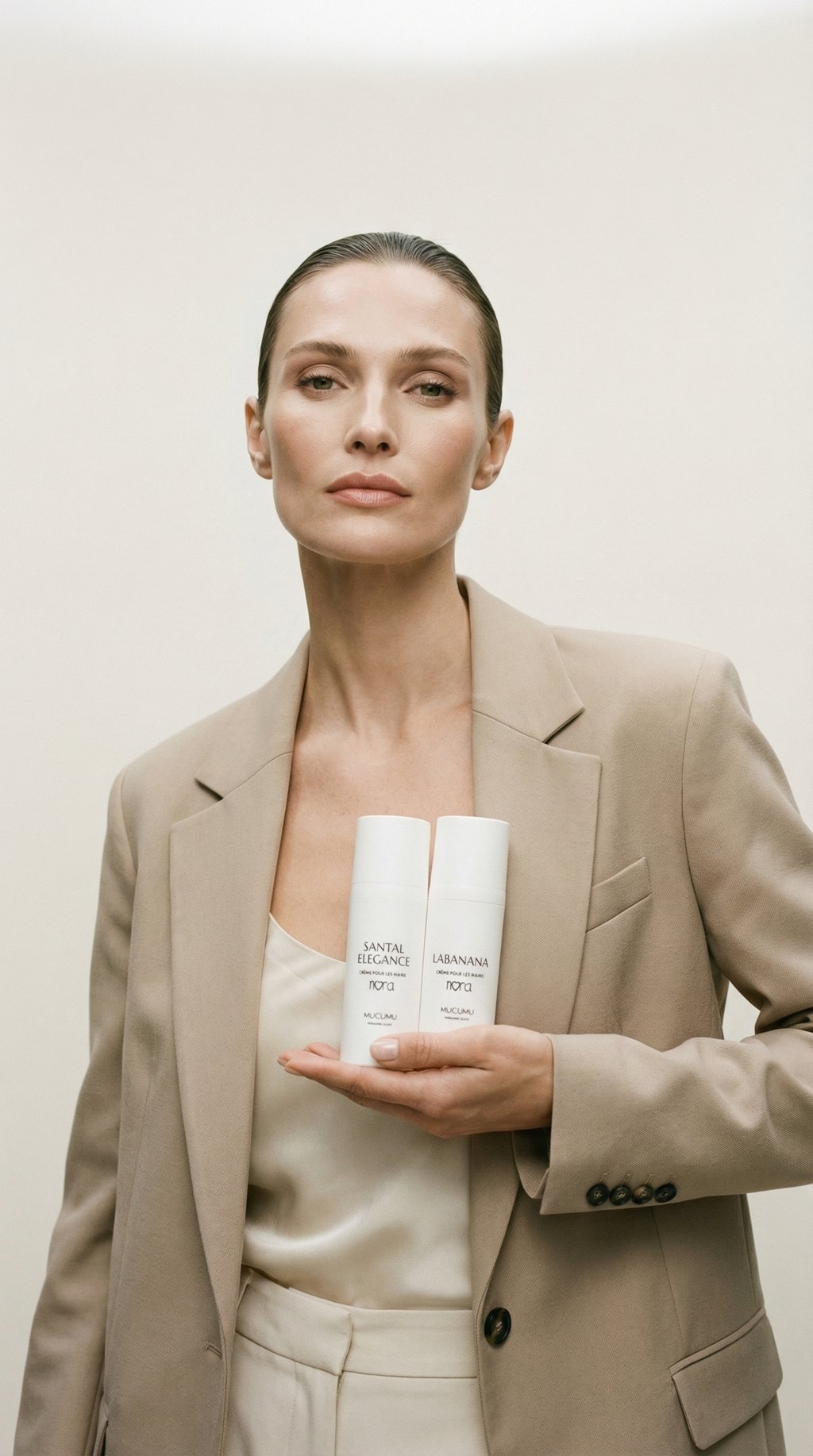 AI product shot of Krémy na ruky set NORA
