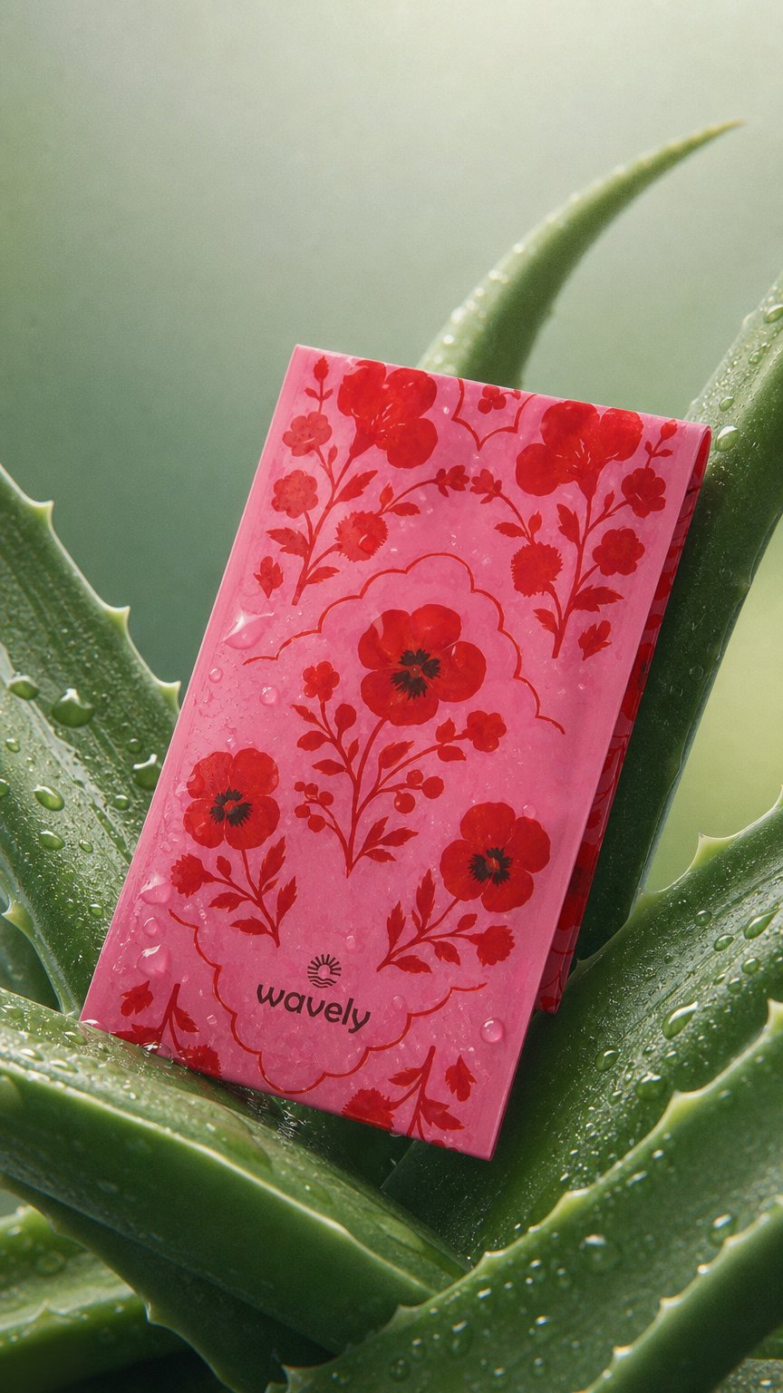 AI product shot of [Daily Dry] Red Blossom
