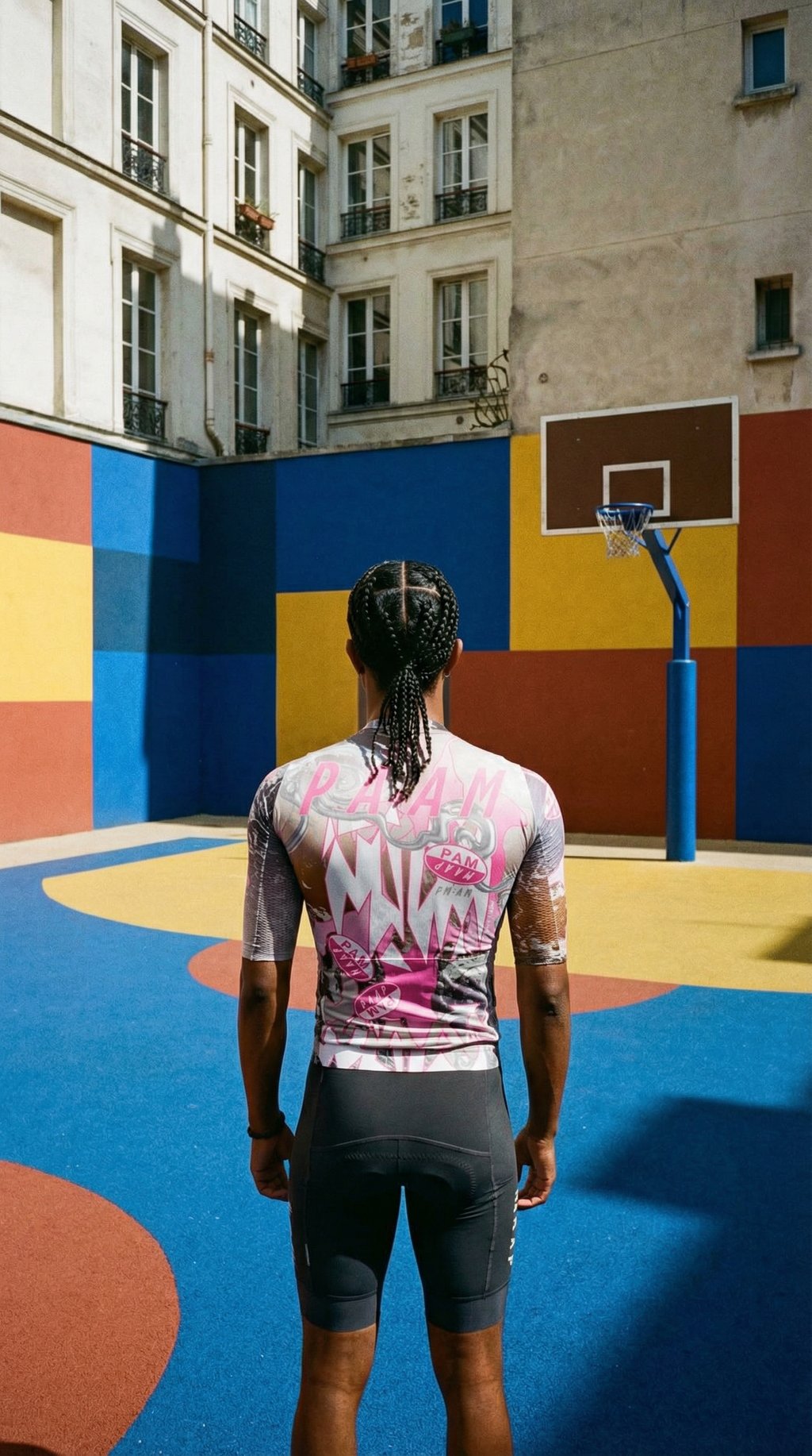 AI product shot of MAAP x P.A.M. Pro Air Jersey 3.0