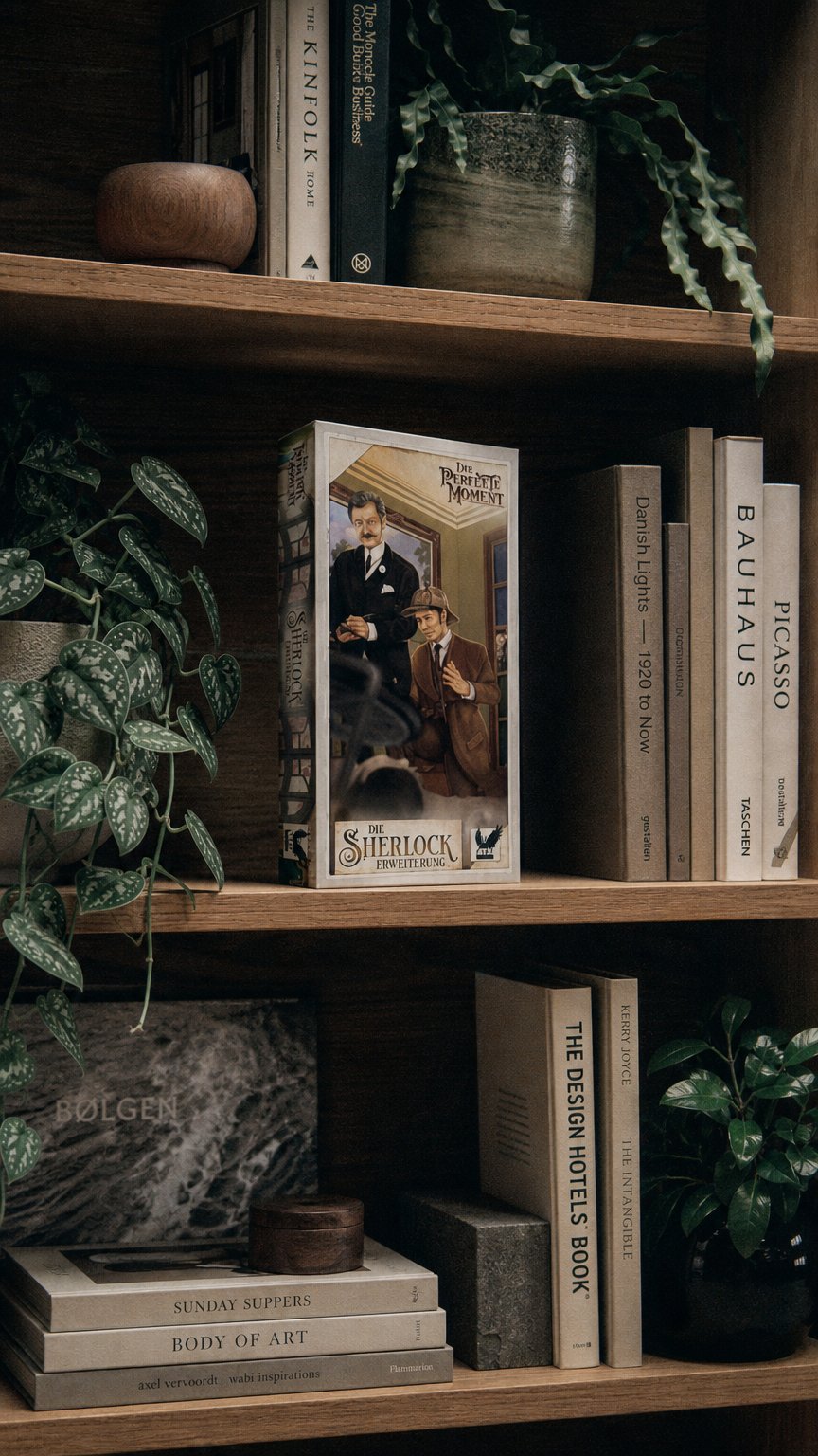 AI product shot of Der Perfekte Moment - Die Sherlock-Erweiterung