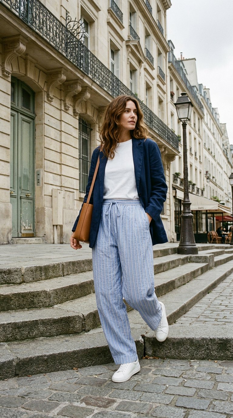 AI product shot of Viscose vanity trousers