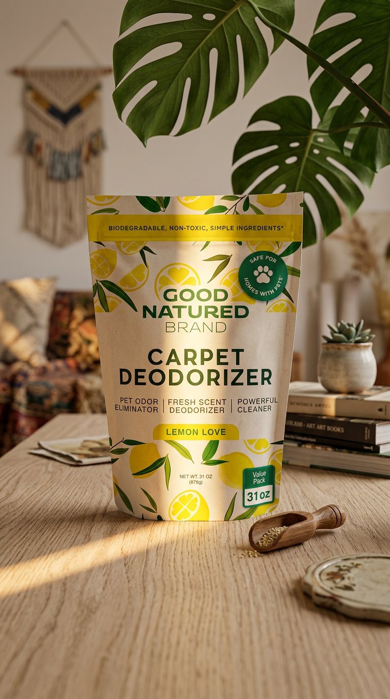 AI product shot of Carpet Deodorizer